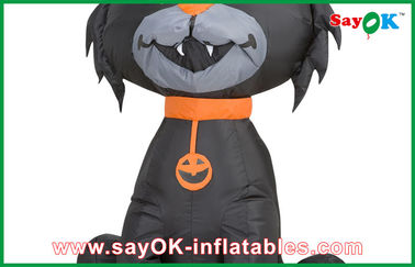 Acontecimiento negro Cat Halloween Inflatable Cat Decoration inflable de Halloween por diversión