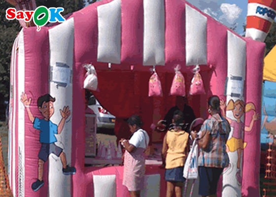 Mejor carpa de trabajo inflable carpa de trabajo inflable carpa portátil de PVC caramelo de hilo de aire inflable carpa de aire impermeable