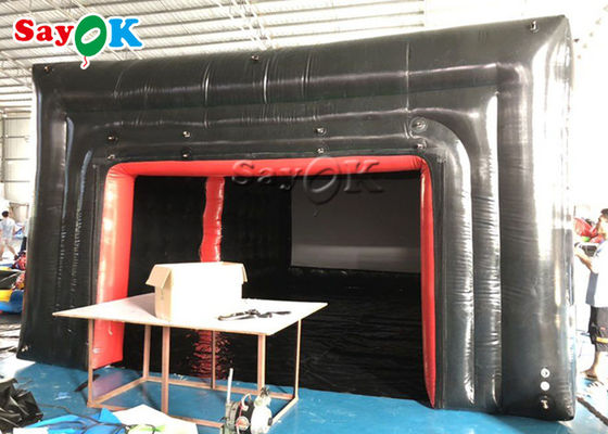 Tienda de cubos inflable Teatro de lonas personalizado Tienda de aire inflable Cubo privado para actividades