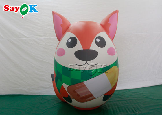 decoraciones inflables apretadas del día de fiesta del aire de los 7ft que colocan el modelo animal del Fox
