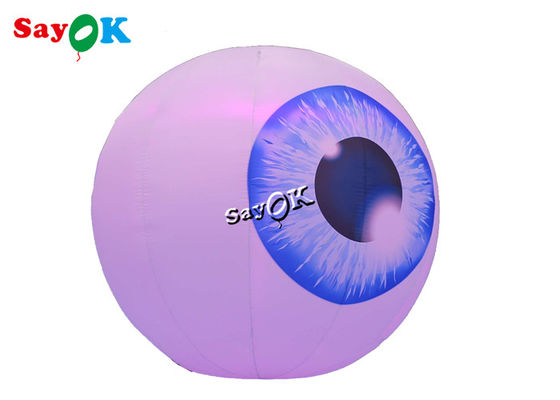 Globo llevado decoración de iluminación inflable del ojo de la yarda el 1.5m de Halloween
