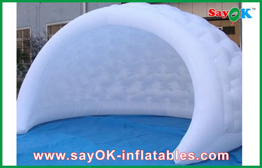 Tienda inflable del iglú del casco de la publicidad al aire libre del aire de la tienda del producto de encargo inflable grande de Inflatables