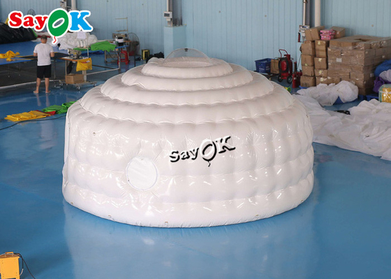 Tienda inflable de Yurt de la tienda de la bóveda los 4.6m de la bóveda al aire libre el 15ft hermética inflable del partido