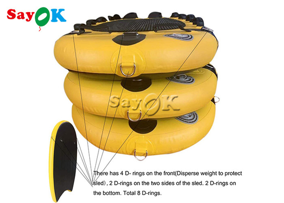 Pulgadas flotantes de Mat Rescue Inflatable Surfing Board 68.9*37.4*5.9