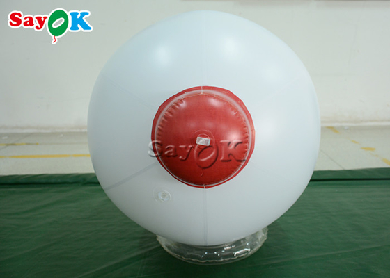 decoraciones inflables del día de fiesta del globo los 5ft blanco del 1.5m para la publicidad del acontecimiento