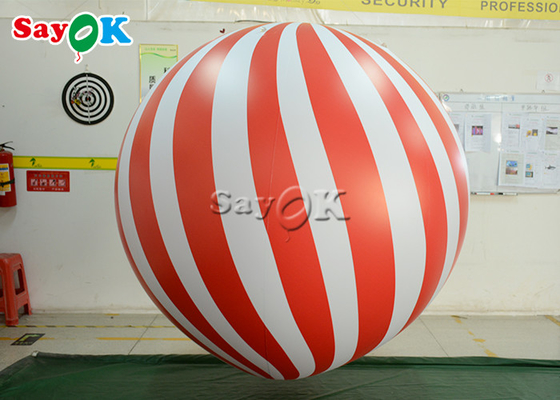 bolas inflables los 5ft rojas de la Navidad del 1.5m para la decoración del partido del acontecimiento