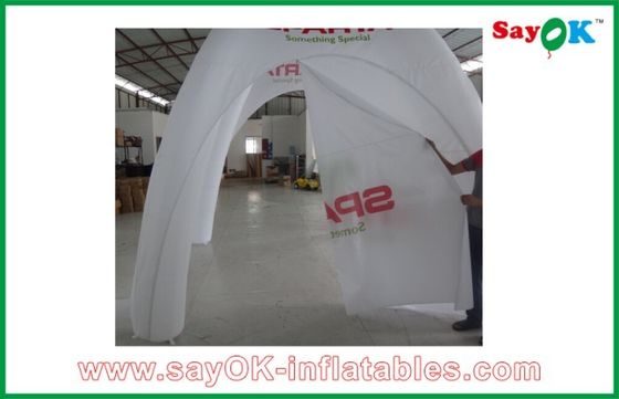 Ir al aire libre carpa inflable exterior tela de oxford o pvc blanco campamento carpas inflables en venta