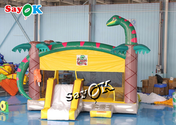 Castillo 5x5x4mH combinado de Safari Animal Theme Inflatable Bounce