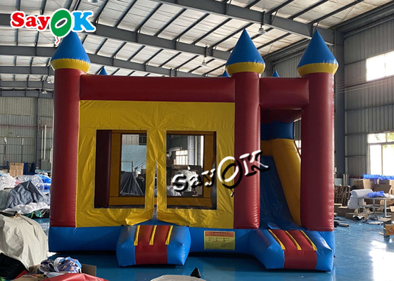 impresión de salto inflable de Digitaces de la diapositiva del castillo de los niños de los 5.18m el 17ft