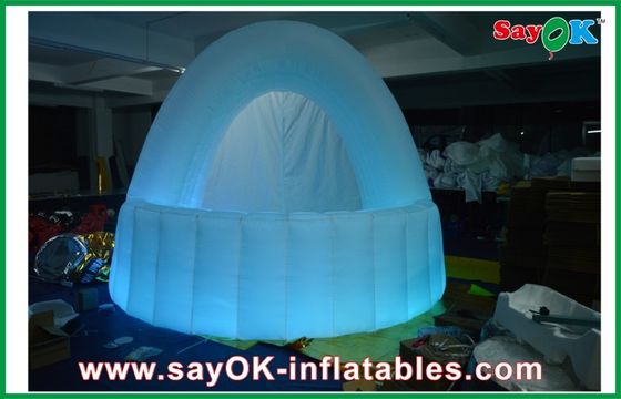 Tienda de exhibición de LED inflable para exteriores, barra de LED inflable de trabajo