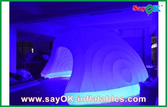 Tenda inflable LED personalizada para fiestas / exposiciones Casco Club nocturno Tenda inflable para fiestas