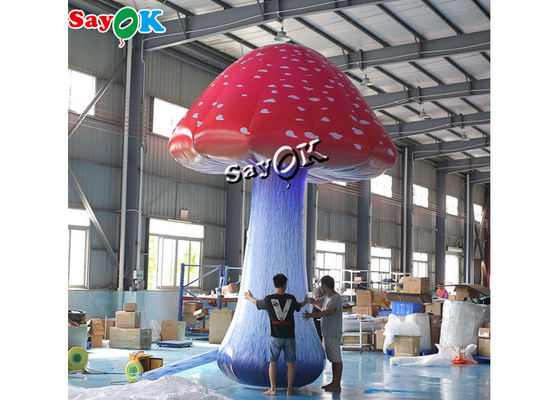 seta inflable coloreada de impresión el 16.5ft llena de los 5m con el ventilador