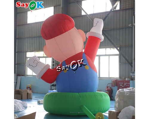 Super Mario inflable para decoración de festivales