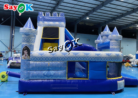 princesa el 16.5ft azul Bouncing Castle Commercial Hhouse de salto inflable de los 5m