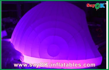 Tienda inflable del aire del acontecimiento LED con el paño de Oxford/la tienda inflable grande modificada para requisitos particulares de la tienda de la tienda inflable inflable del iglú