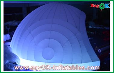 Tienda inflable del aire del acontecimiento LED con el paño de Oxford/la tienda inflable grande modificada para requisitos particulares de la tienda de la tienda inflable inflable del iglú