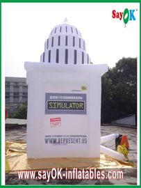 Productos inflables de encargo de la torre inflable gigante blanca para hacer publicidad