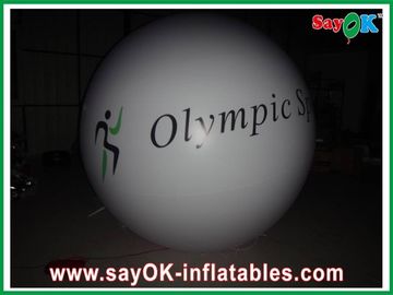 El globo inflable del helio del PVC de la tela impermeable enrarece para el acontecimiento al aire libre