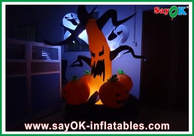 Iluminación llevada decoraciones inflables del día de fiesta de Gaint para el partido de Halloween