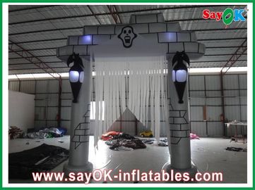 Decoraciones inflables del día de fiesta del PVC/arco inflable de Halloween