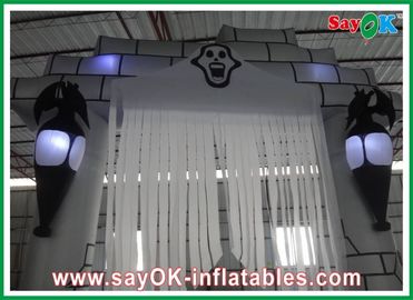 Decoraciones inflables del día de fiesta del PVC/arco inflable de Halloween