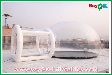 Tienda de campaña transparente inflable comercial de la burbuja de la tienda inflable del globo para Ourdoor