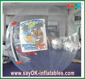 Juegos inflables TPU de la yarda/juegos inflables de los deportes del PVC, bola que camina del agua del parque del agua