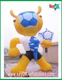 Juegos deportivos Personajes de dibujos animados hinchables H3 - 8m PVC Personajes de dibujos animados de color de mascotas para fiestas de cumpleaños