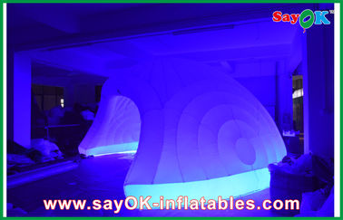 La tienda inflable del aire de la tienda de alta calidad del club nocturno que acampaba llevó la iluminación con el paño RoHS de 210D Oxford