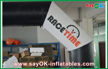 Arco inflable del arco los 6M X 3M Inflatable Start Line de la raza para el paño/PVC de Oxford de la campaña publicitaria