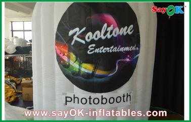 La cabina divertida de la foto apoya a Logo Printed Inflatable Photo Booth portátil para tomar de la foto