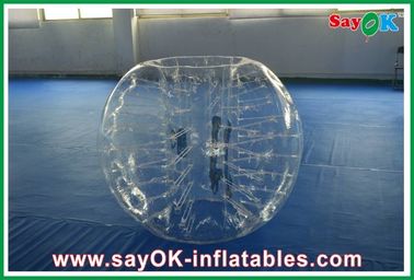 Diámetro de bola de parachoques inflable durable transparente los 2M para los juegos del deporte