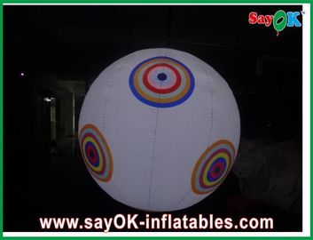 Logotipo que imprime la bola inflable de la ejecución de la iluminación para la decoración de la ceremonia/de la etapa de boda