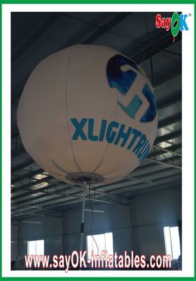 El RGB enciende SGS de nylon inflable ROHS del paño de la decoración 190T de la iluminación con el soporte