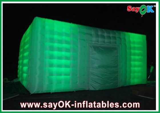 Tienda de cine portátil a medida Tienda de cubo 8 hombres Tienda inflable Club nocturno Tienda de fiesta inflable Club nocturno inflable