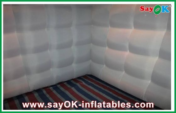 Tienda de cine portátil a medida Tienda de cubo 8 hombres Tienda inflable Club nocturno Tienda de fiesta inflable Club nocturno inflable