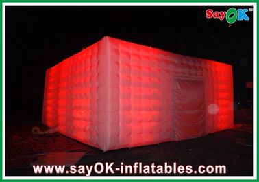 L10 X W10m carpa familiar inflable con luz LED para club nocturno evento de promoción publicitaria
