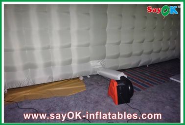L10 X W10m carpa familiar inflable con luz LED para club nocturno evento de promoción publicitaria