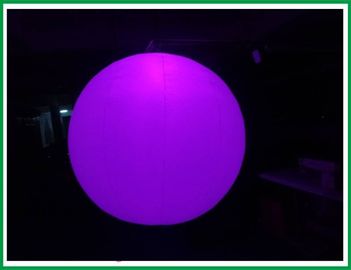 Aporree la bola inflable del paño de nylon 190T con el diámetro llevado de las luces 2 metros