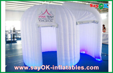 Decoraciones inflables LED del partido que encienden el paño inflable de Photobooth Oxford portátil para la publicidad