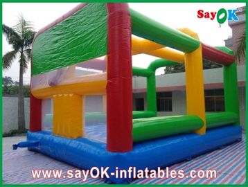Casa de castillo de salto inflable multicolor Gran salto Casa de salto para patio de recreo