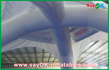 PVC inflable apretado del cuadrilátero/de Hexahonal de la tienda de la bóveda del entretenimiento del aire al aire libre del partido para la publicidad
