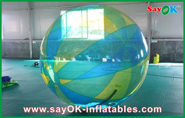 Juegos inflables divertidos de los deportes de los juegos inflables de los niños, bola que camina del agua inflable del PVC de 0.8m m/de TPU