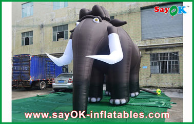 Blower personajes de dibujos animados elefante grande inflables personajes de dibujos animados para nuestra puerta personalizada