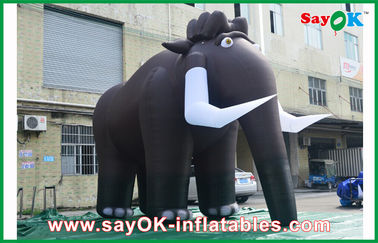 Blower personajes de dibujos animados elefante grande inflables personajes de dibujos animados para nuestra puerta personalizada