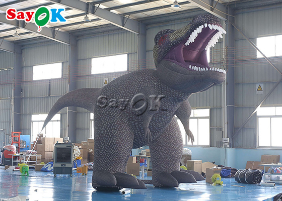 Mascota gigante inflable T-Rex inflable Tyrannosaurus Personajes de dibujos animados para fiestas de cumpleaños