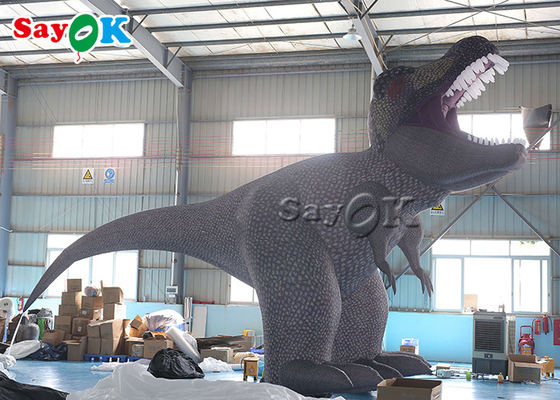 Mascota gigante inflable T-Rex inflable Tyrannosaurus Personajes de dibujos animados para fiestas de cumpleaños