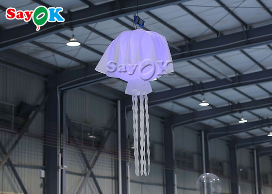 ejecución LED inflable de 3M que enciende la luz de la decoración de la etapa del partido de las medusas