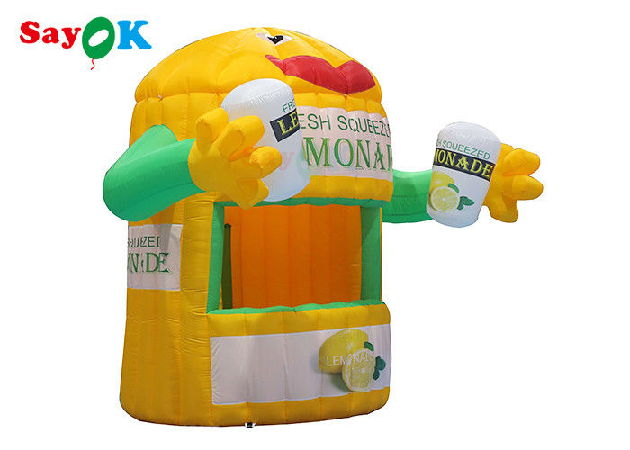 Tienda de césped inflable Tienda de jardín inflable Con ventilador de aire para promoción