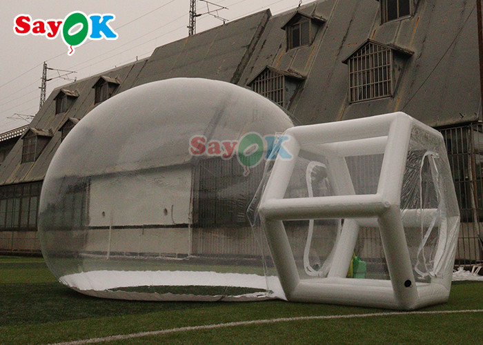 tienda inflable de la casa de la burbuja de la calidad comercial de 3m/4m para las decoraciones de los globos del partido